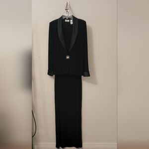 3 piece Black Draper's and Damon's